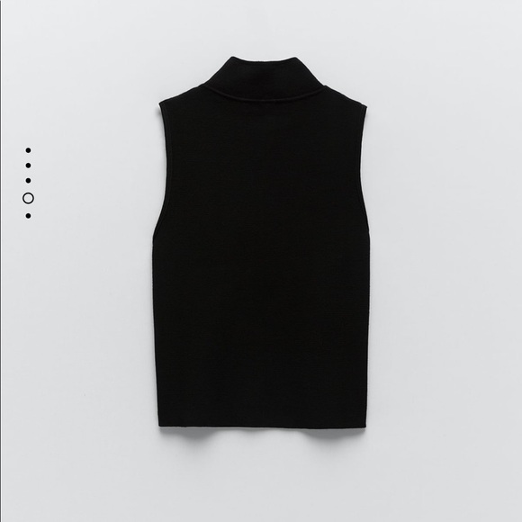 Zara Sleevless Knit Top - Picture 2 of 5